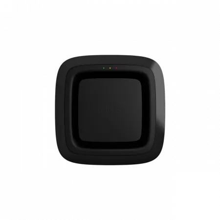 Датчик пожежний звуковий Ajax EN54 FireProtect Sounder black, Jeweller, EN54, бездротовий, чорний