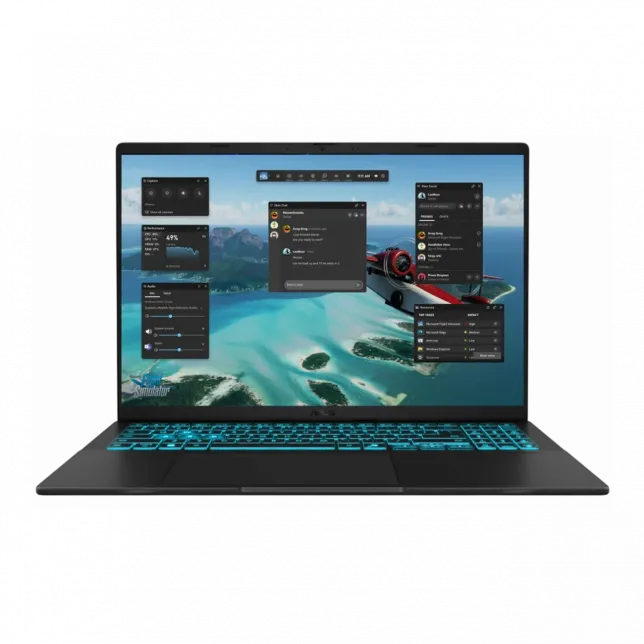 Ноутбук ASUS Vivobook V16 V3607VP-RP016 16" WUXGA, Intel 7 240H, 16GB, F512GB, NVD5070-8, NoOS, Чорний