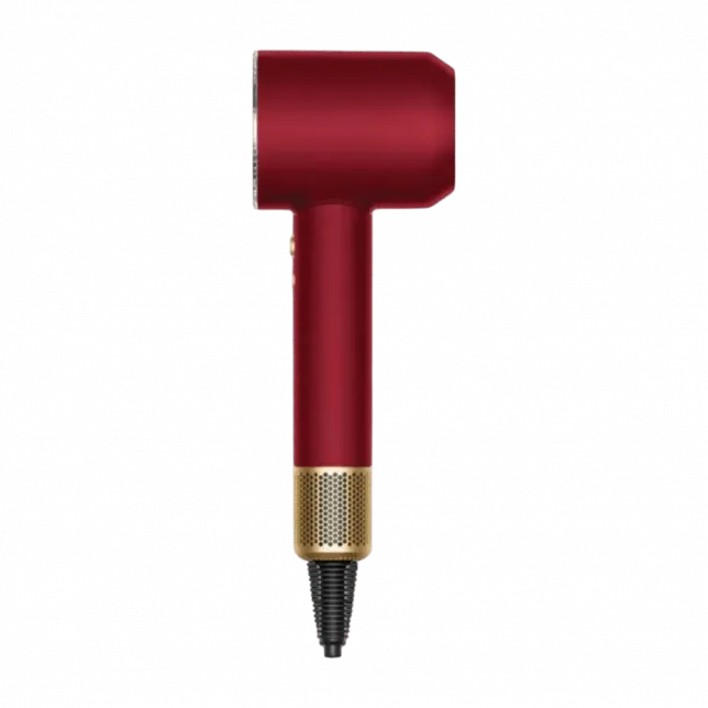 Фен Dyson Supersonic HD16 Nural Straight+Wavy (Velvet Red/Gold)