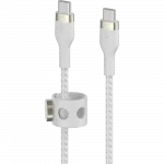 Кабель Belkin BRAIDED SILICONE USB-С-USB-С PVC 1m White