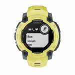 Смарт-годинник Garmin Instinct E 45 мм Electric Lime жовтий з Electric Lime жовтим силіконовим ремінцем