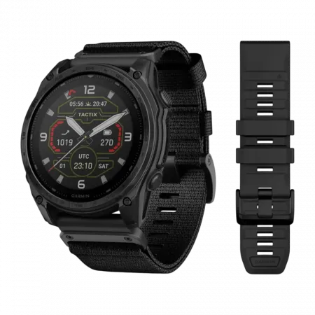 Смарт-годинник Garmin Tactix 8 51 мм Solar З сонячною підзарядкою та балістичним калькулятором Applied Ballistics Ultralight