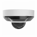 IP-Камера дротова Ajax DomeCam Mini HL white, 5мп, 4мм, гібридне підсвічування IR 15м, білий Led 15м, Poe, True WDR, IP 65, ІЧ 15м, аудіо, кут огляду 75° до 85°, міні купольна, біла