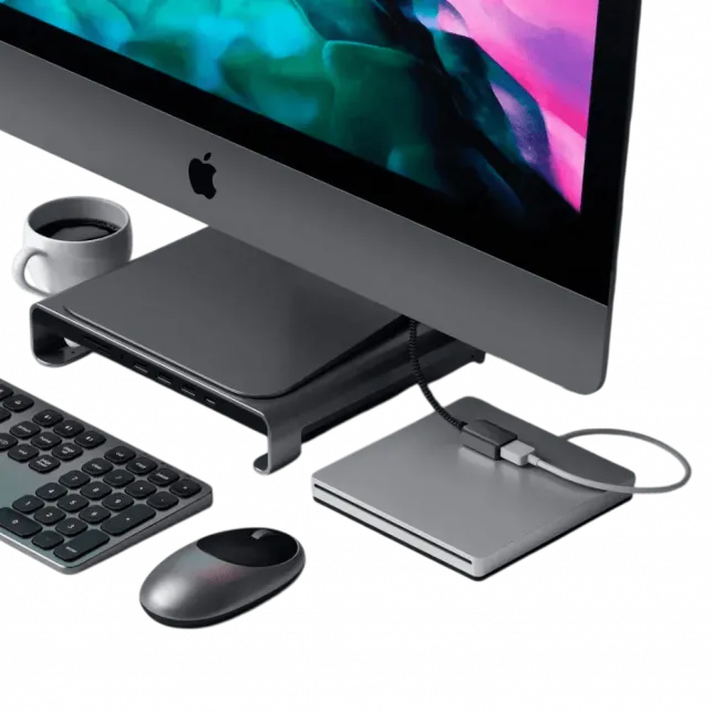 Перехідник Satechi USB-C to USB 3.0 Adapter Cable Space Gray