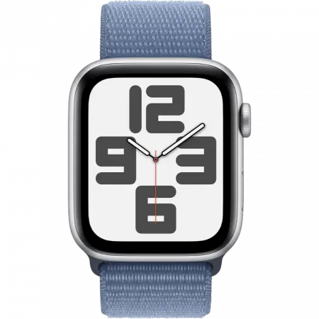 б/у Apple Watch SE 2 GPS 40mm Silver Aluminum Case with Winter Blue Sport Loop