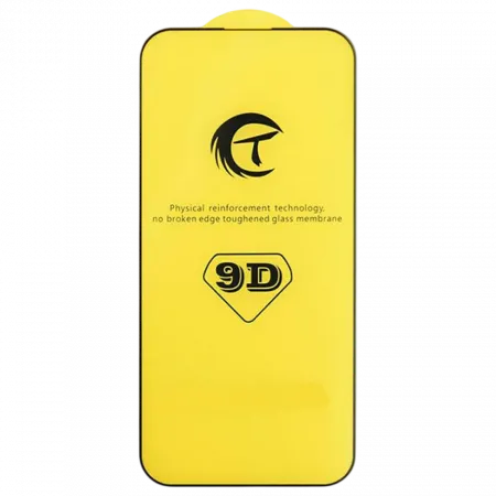 Захисне скло Full Cover 9D Tempered Glass для iPhone 14