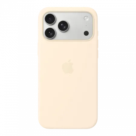 Чохол Apple Silicone Case with Magsafe для iPhone 17 Pro Max (Vanilla)