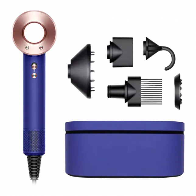 Фен для волосся Dyson Supersonic HD07 Limited Edition Vinca Blue/Rose