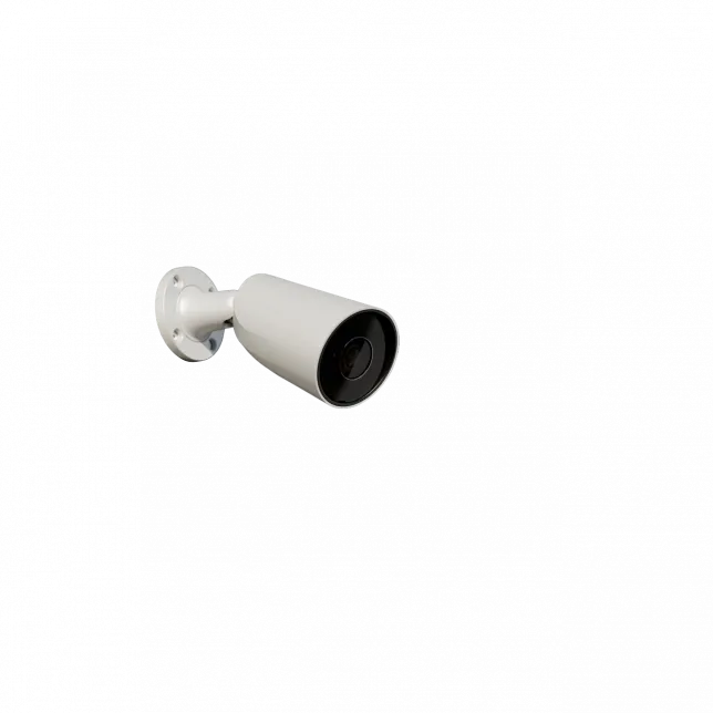 IP-Камера дротова Ajax BulletCam, 5мп, 2.8мм, Poe, True WDR, IP 65, ІЧ 35м, аудіо, кут огляду 100° до 110°, вулична, біла