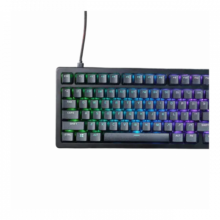 Клавіатура механічна HyperX Alloy Rise 75key, Red, USB-A, EN/UA, RGB, чорний