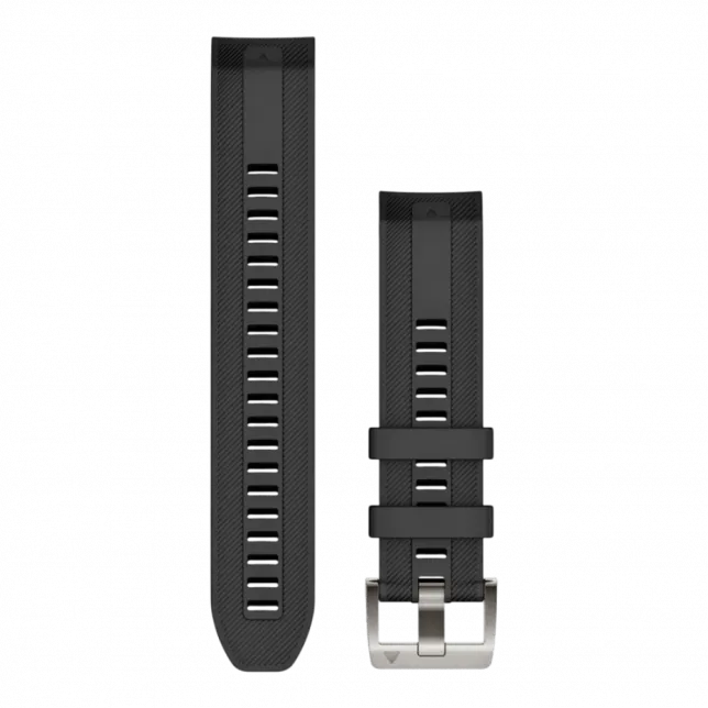 Ремінець QuickFit 22 мм, для MARQ/MARQ (Gen 2) Black чорний силіконовий
