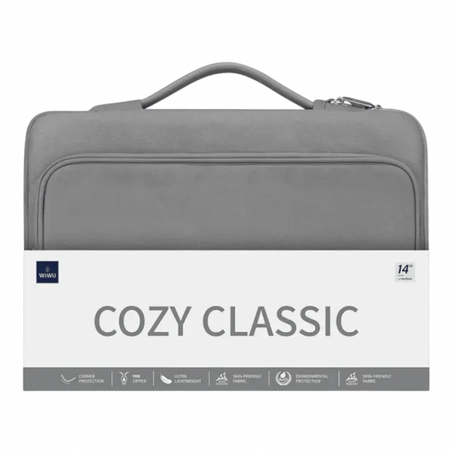 Сумка для ноутбука WIWU Cozy Classic MacBook 16 Grey