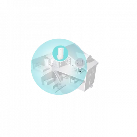 Розширювач покриття WiFi TP-LINK RE220 AC750, 1xFE LAN, MESH