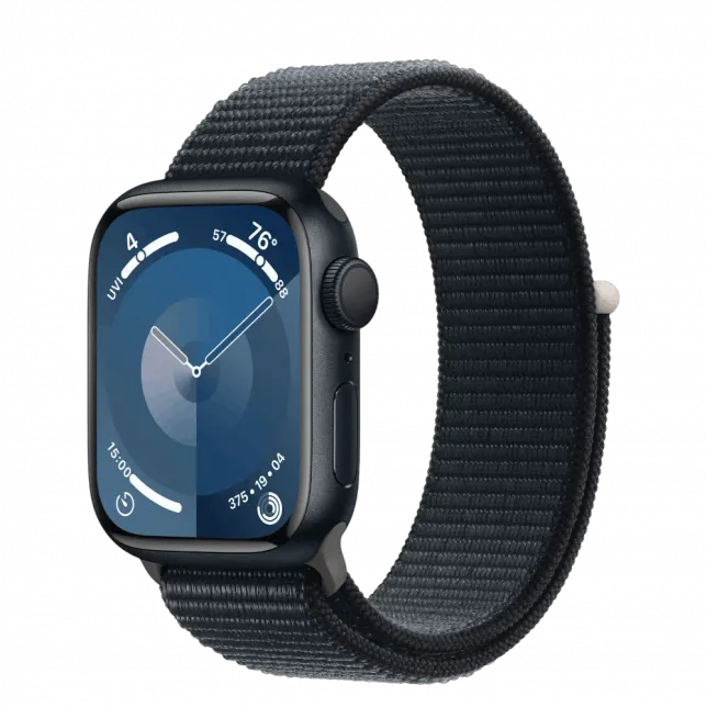 б/у Apple Watch Series 9 GPS 45mm Midnight Aluminum Case with Midnight Sport Loop