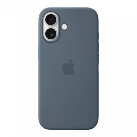 Чохол Apple Silicone Case with Magsafe для iPhone 17 (Anchor Blue)