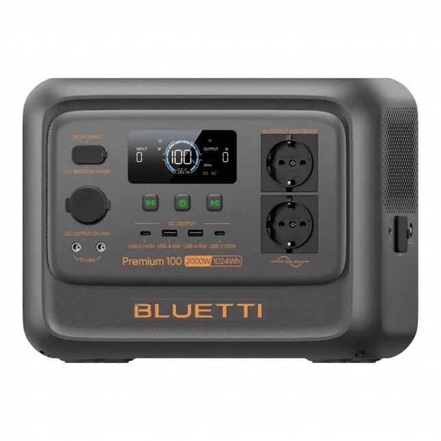Зарядна станція Bluetti Premium 100 V2 2000Вт 1024 Втч LiFePO4