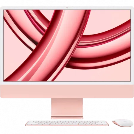 б/у Apple iMac 24 with Retina 4.5K, Apple M3, 256GB, 8 CPU / 10 GPU, 8GB RAM, Pink (2023)