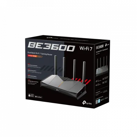 Маршрутизатор TP-LINK Archer GE230 BE3600, 3xGE LAN, 2.5xGE LAN, 2.5xGE WAN, 1xUSB3.0 MESH