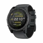 Смарт-годинник Garmin Tactix 8 51 мм AMOLED, Cerakote Coating З балістичним калькулятором Applied Ballistics Ultralight, з покриттям Slate Grey темно-сірий Cerakote