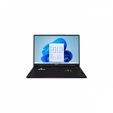 Ноутбук MSI Raider 18 HX AI A2XWIG-251UA 18" UHD+, Intel U9-285HX, 64GB, F2TB, NVD5080-16, W11, чорний