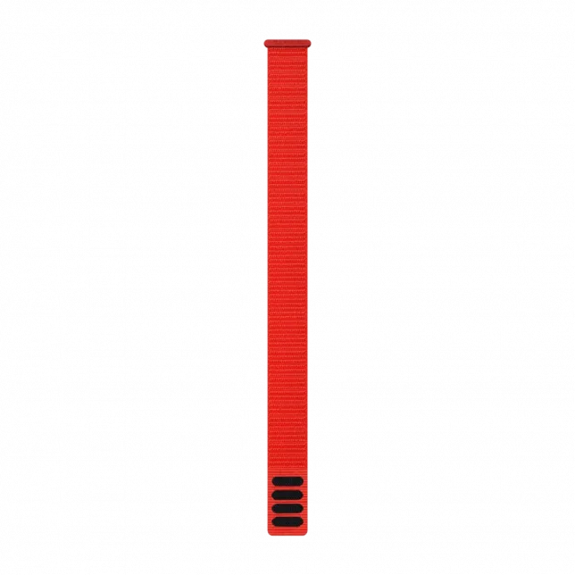 Ремінець UltraFit 22 мм, Flame Red червоний нейлоновий