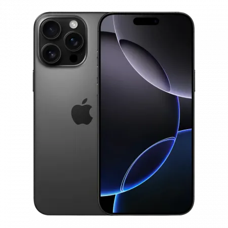 б/у Apple iPhone 16 Pro Max 512GB (Black Titanium) (e-Sim) (Ідеальний стан)