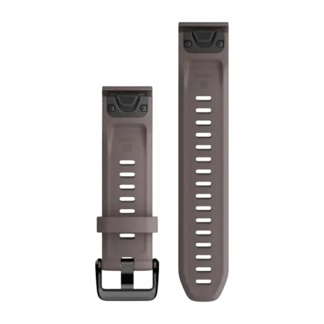 Ремінець QuickFit 20 мм, Shale Grey сірий силіконовий
