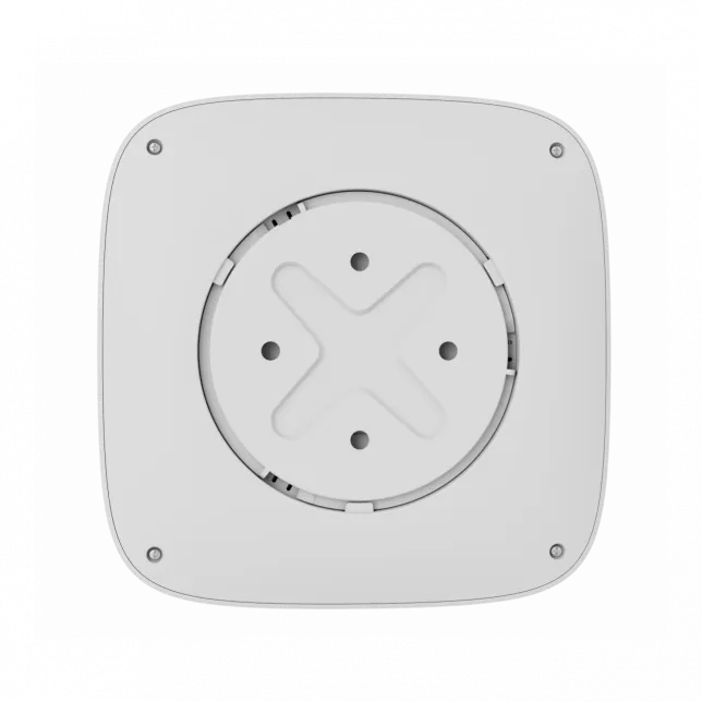 Датчик диму та температури Ajax FireProtect 2 SB Heat Smoke Jeweler, незмінна батарея, бездротовий, білий