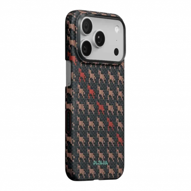 Чохол Pitaka Edge Ultra-Slim Happiness Rides для iPhone 17 Pro Ebony