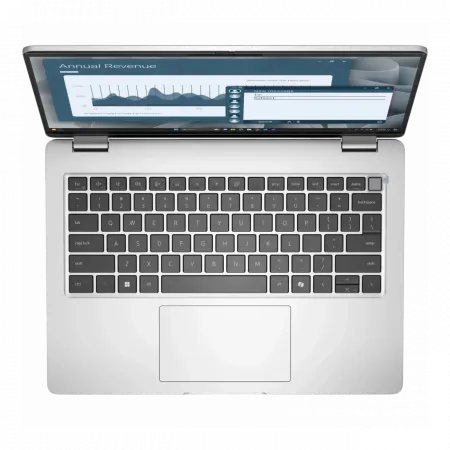 Ноутбук Dell Pro 14 14" FHD+ IPS AG, AMD R5-220, 16GB, F512GB, UMA, Win11P, сріблястий, US клавіатура