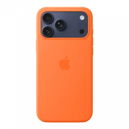 Чохол Apple Silicone Case with Magsafe для iPhone 17 Pro (Orange)
