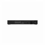 Мережевий відеореєстратор Ajax NVR H2D8PAC 8 black, HDMI 4K, 2 HDD, 8 PoE, 8 каналів, чорний, 140912.122.BL1