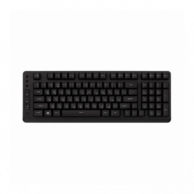 Клавіатура мембранна HyperX Alloy Origins EVE 1800 99key, Red, USB-A, EN/UA, RGB, чорний
