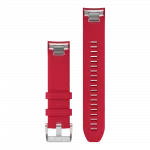 Ремінець QuickFit 22 мм, для MARQ Plasma Red червоний силіконовий