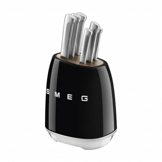 Комплект ножів Smeg (Black)