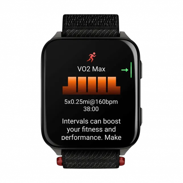 Смарт-годинник Garmin Venu X1 Black з титановим Slate корпусом та чорним нейлоновим ремінцем ComfortFit