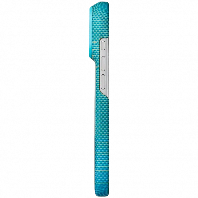 Чохол Pitaka Edge Ultra-Slim Glints of Gold Lucid Blue для iPhone 18 Pro Max/17 Pro Max