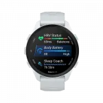 Смарт-годинник Garmin Forerunner 70 Whitestone з білим силіконовим ремінцем