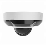 IP-Камера дротова Ajax DomeCam Mini HL white, 8мп, 2.8мм, гібридне підсвічування IR 15м, білий Led 15м, Poe, True WDR, IP 65, ІЧ 15м, аудіо, кут огляду 100° до 110°, міні купольна, біла