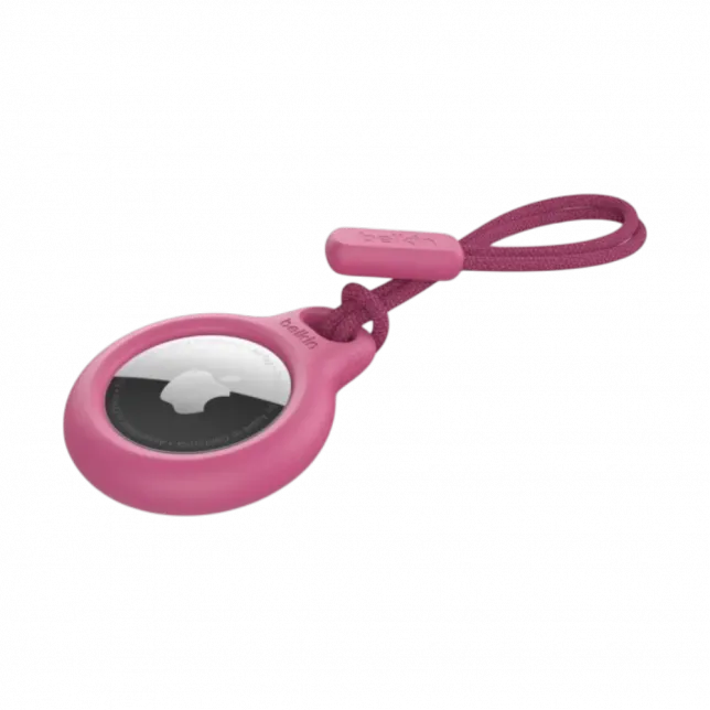Брелок зі шнурком Belkin для AirTag Secure Holder with Strap Pink