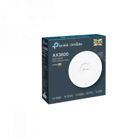 Точка доступу TP-LINK EAP660 HD AX3600, 1x2.5GE, PoE