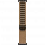 Apple Watch Ultra 4 GPS + LTE 49mm Black Titanium Case with Desert Alpine Loop - Small (MJCT4+MKF34)