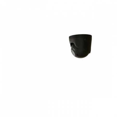 IP-Камера дротова Ajax TurretCam HL black 5мп, 2.8мм, гібридне підсвічування IR 50м, білий Led 50м, Poe, True WDR, IP 65, ІЧ 50м, аудіо, кут огляду 100° до 110°, купольна, чорна