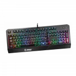 Клавіатура мембранна MSI Vigor GK20 UA 104key, USB-A, EN/UKR/RU, ColorLED, чорний
