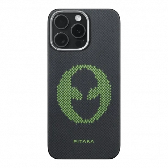 Чохол Pitaka Tactile Woven Aries Alien для iPhone 16 Pro Max