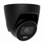 IP-камера дротова Ajax TurretCam HLVF 5 MP Black, 2.8–12 мм, PoE, True WDR, IP67, ІЧ 60 м, LED 40 м, аудіо, кут огляду 31° до 111°, вулична, чорна, 126280.197.BL1