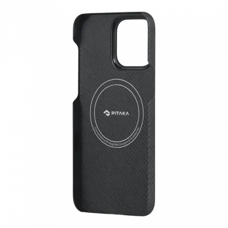 Чохол Pitaka MagEZ Case 4 Twill 600D for iPhone 15 Pro Max Black/Grey