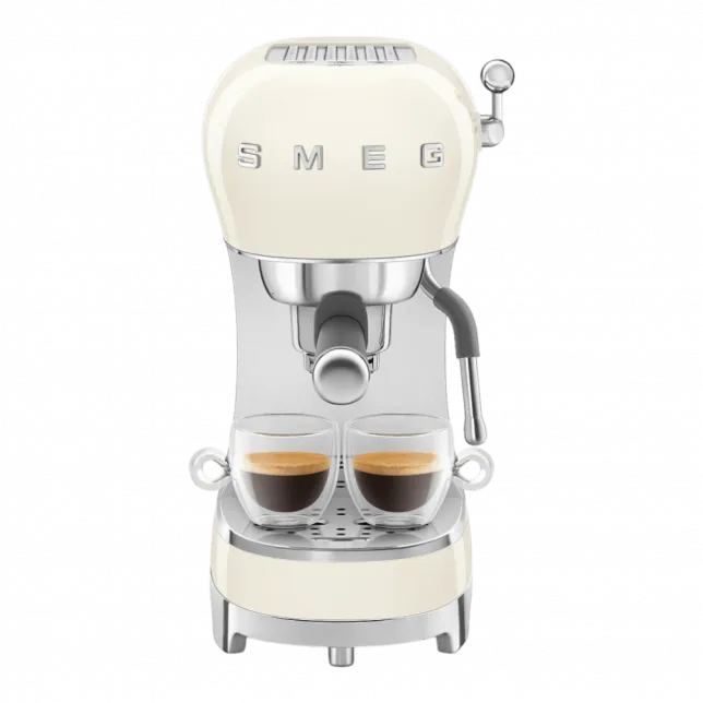Кавоварка еспресо Smeg (Cream)
