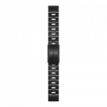 Ремінець QuickFit 22 мм, Vented титановий браслет з Carbon Grey DLC покриттям