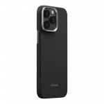 Чохол Pitaka Ultra-Slim Classic Twill 600D PitaTap для iPhone 16 Pro Black/Grey